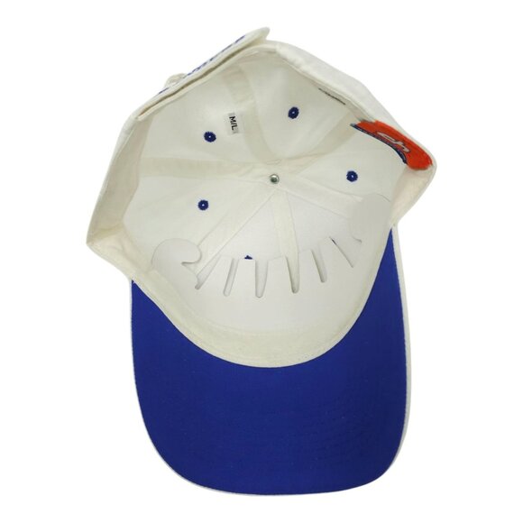 N Logo Rangers Embroidered Strapback M/L Cap Trucker Baseball Hat Calhead - Picture 5 of 15